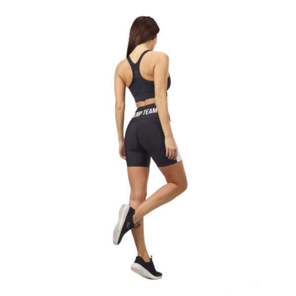 OLIMP SZORTY QUEENS GANG HIGH WAIST BLACK & WHITE
