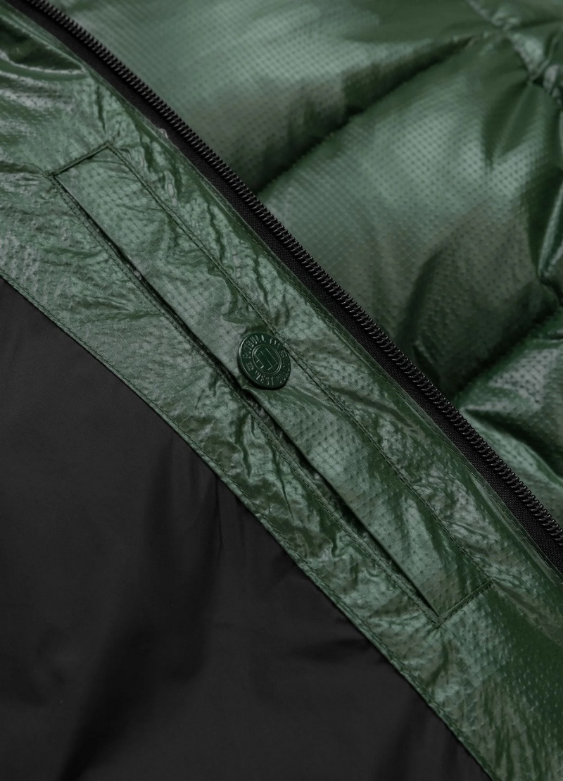 PIT BULL KURTKA PEPPERWOOD BOTTLE GREEN