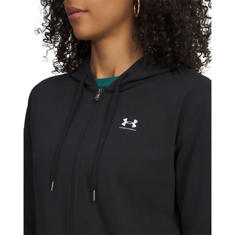 UNDER ARMOUR BLUZA ROZPINANA Z KAPTUREM SPORT TERRY