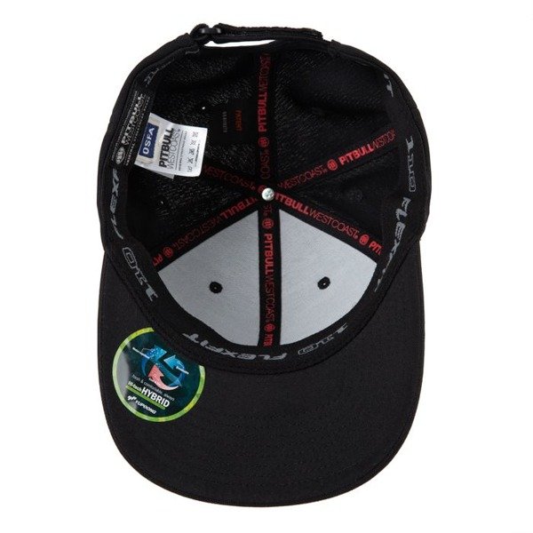 PIT BULL CZAPKA Z DASZKIEM SNAPBACK CLASSIC SEASCAPE PRINT RED
