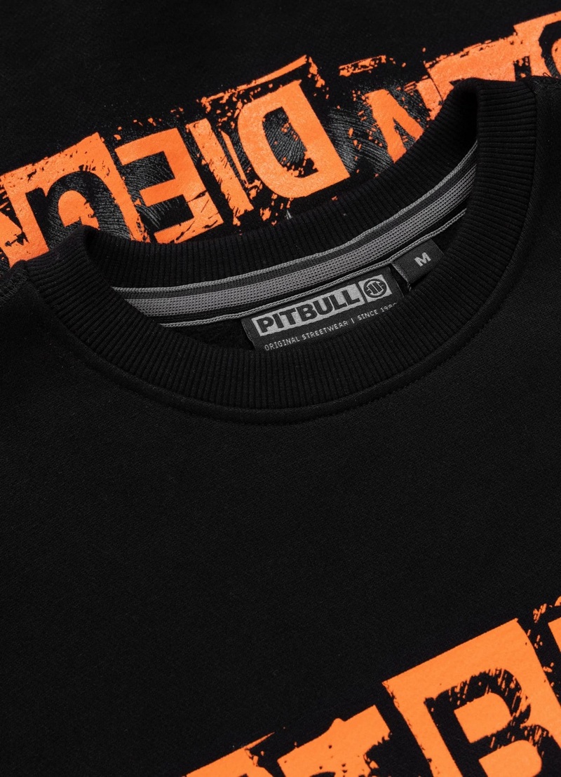 PIT BULL BLUZA CREWNECK BLACKY