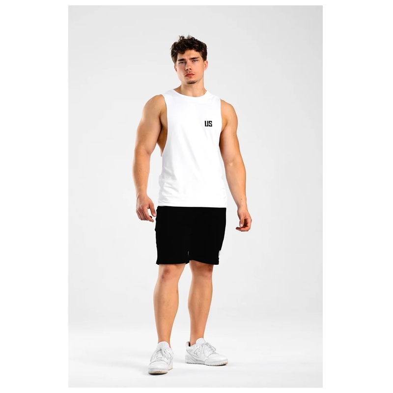 MAKE US STRONG TANK TOP DENVER OPEN WHITE
