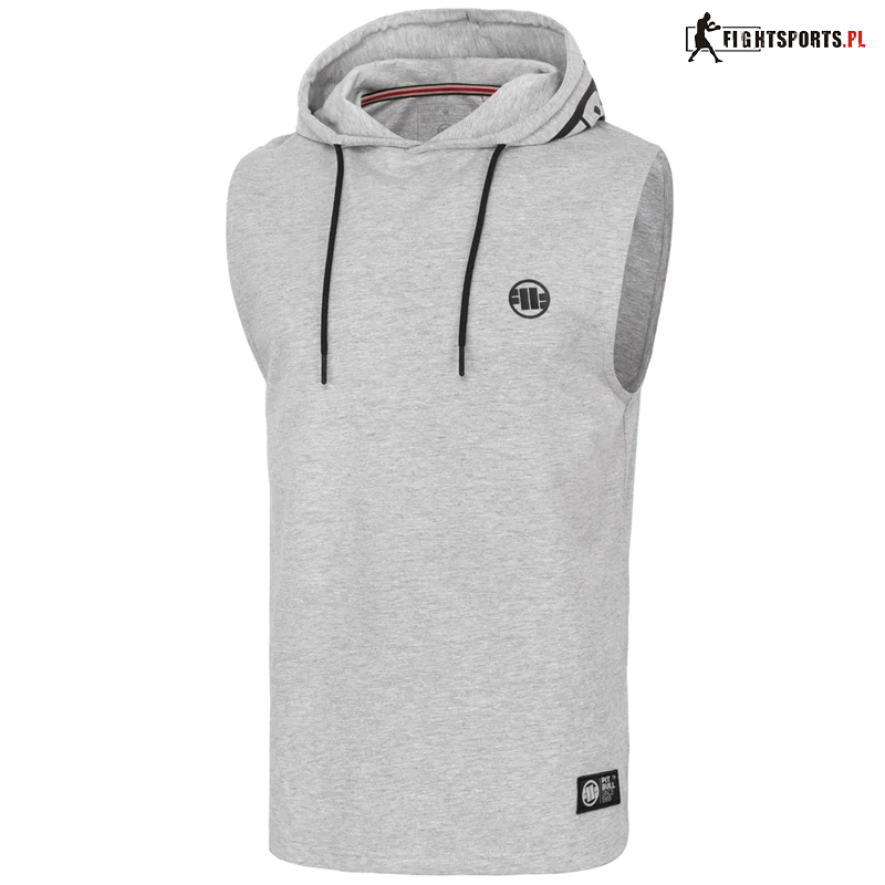 PIT BULL TANK TOP Z KAPTUREM MERCADO SPANDEX HILLTOP GREY