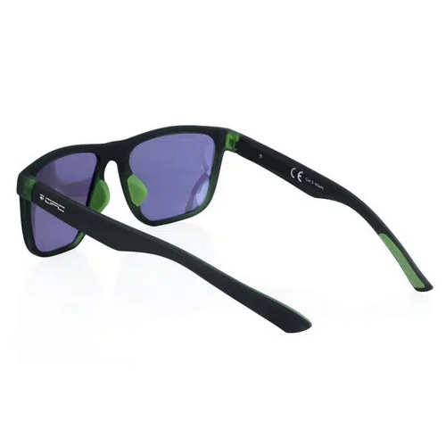 OPC OKULARY PRZECIWSŁONECZNE MIAMI MATT BLACK GREEN REVO