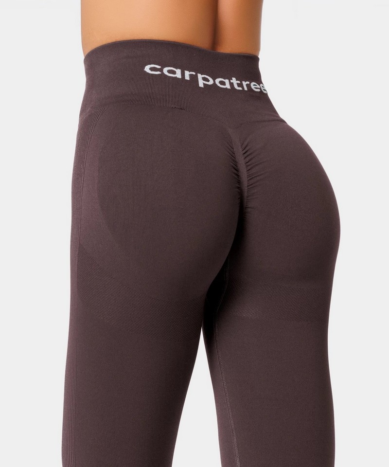 CARPATREE LEGGINSY BEZSZWOWE ALLURE BERRY BROWN