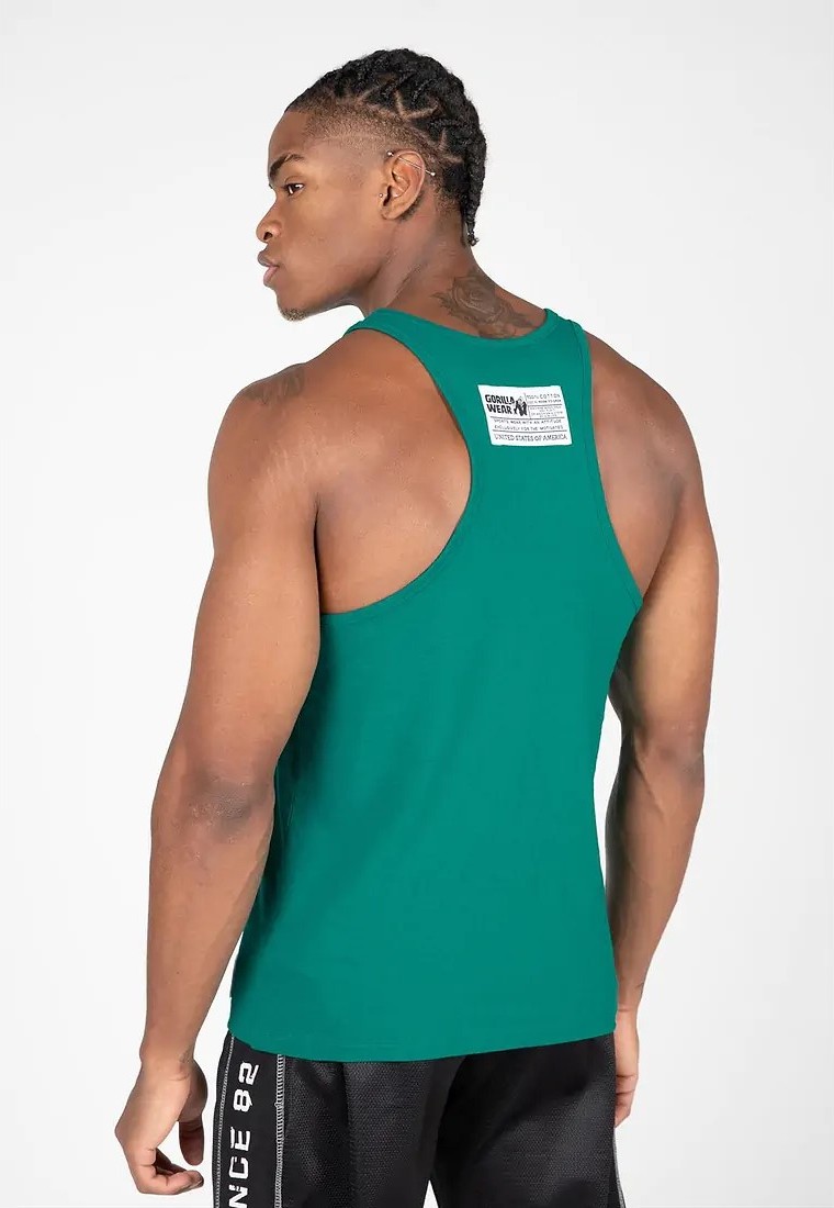 GORILLA WEAR TANK TOP CLASSIC TEAL GREEN