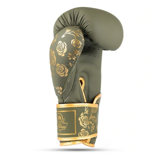 BUSHIDO RĘKAWICE BOKSERSKIE OLIVE ROSE