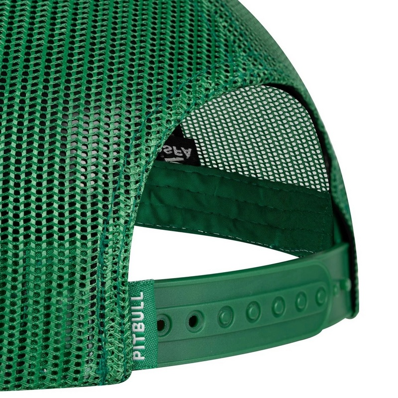 PIT BULL CZAPKA Z DASZKIEM SO CAL RETRO TRUCKER GREEN