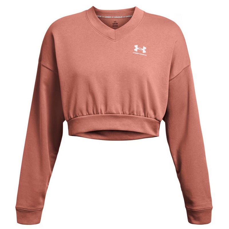 UNDER ARMOUR BLUZA RIVAL TERRY CROP 696