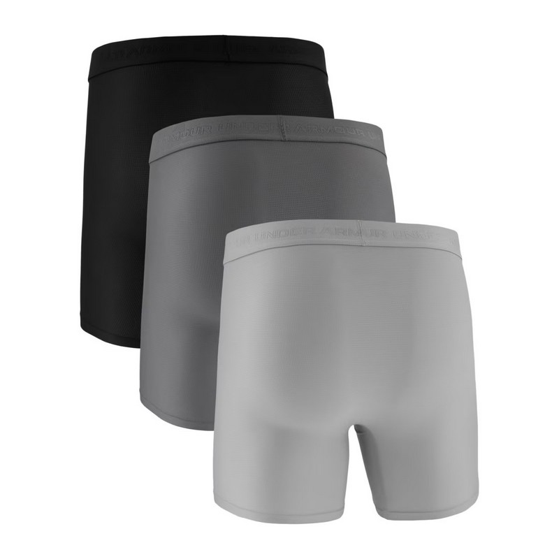 UNDER ARMOUR BOKSERKI PERFORMANCE TECH MESH 6IN 3 PACK 011