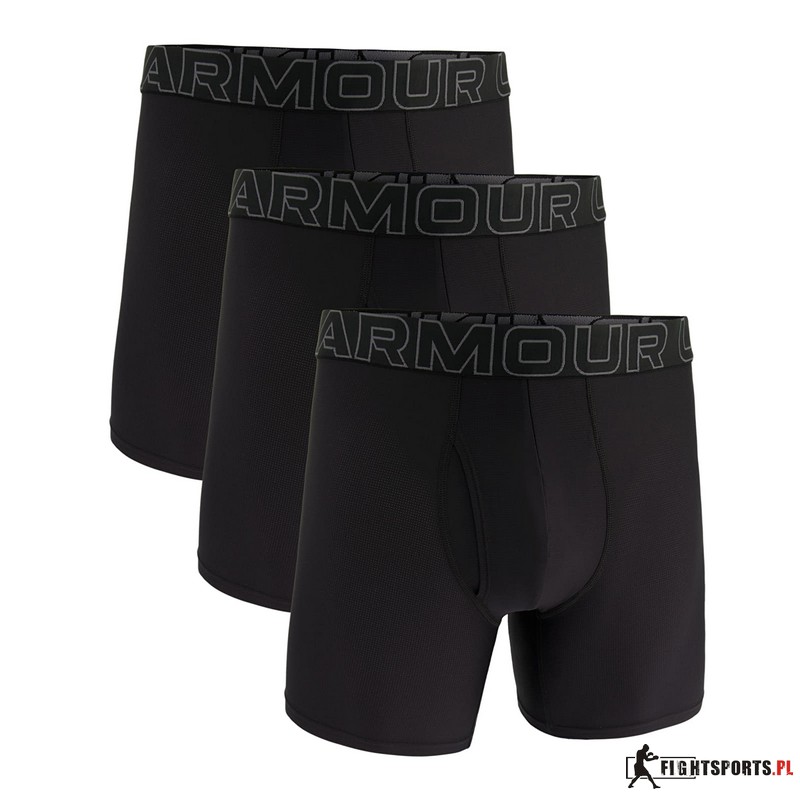 UNDER ARMOUR BOKSERKI PERFORMANCE TECH MESH 6IN 3 PACK 001