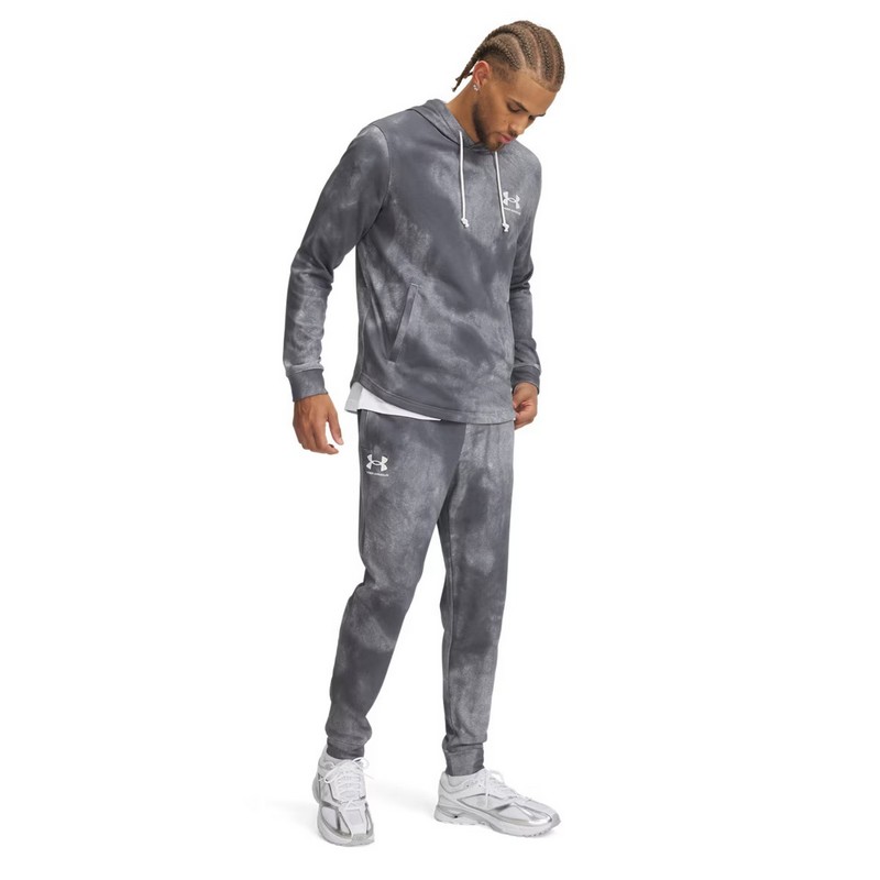 UNDER ARMOUR SPODNIE DRESOWE RIVAL TERRY AOP 025