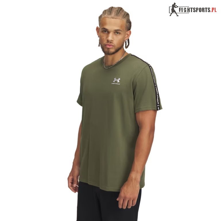 UNDER ARMOUR KOSZULKA ICON HEAVYWEIGHT TEE TAPING 390