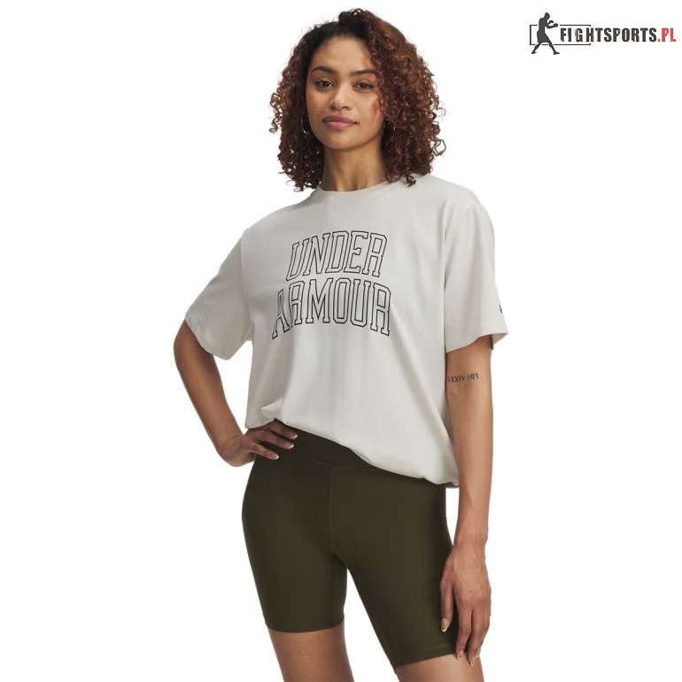 UNDER ARMOUR KOSZULKA DAMSKA OVERSIZE CAMPUS 110