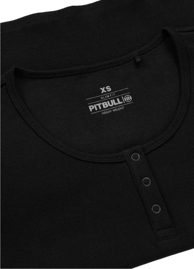 PIT BULL LONGSLEEVE RIB BLACK