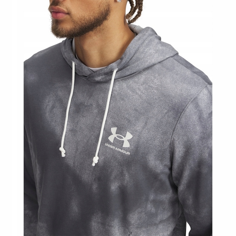 UNDER ARMOUR BLUZA Z KAPTUREM RIVAL TERRY AOP PRINTED 025