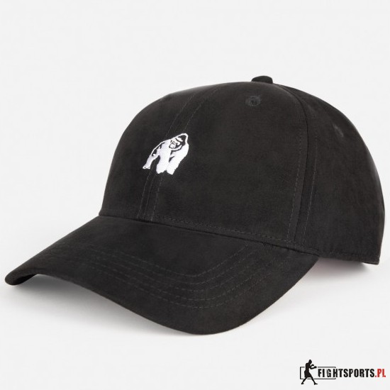 GORILLA WEAR CZAPKA Z DASZKIEM CODY SUEDE BLACK
