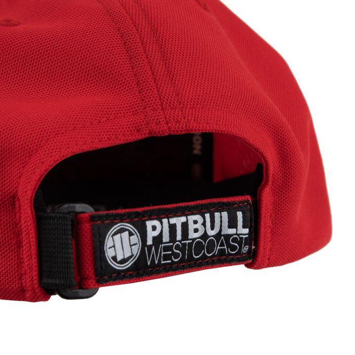 PIT BULL CZAPKA Z DASZKIEM SNAPBACK CLASSIC SEASCAPE RED