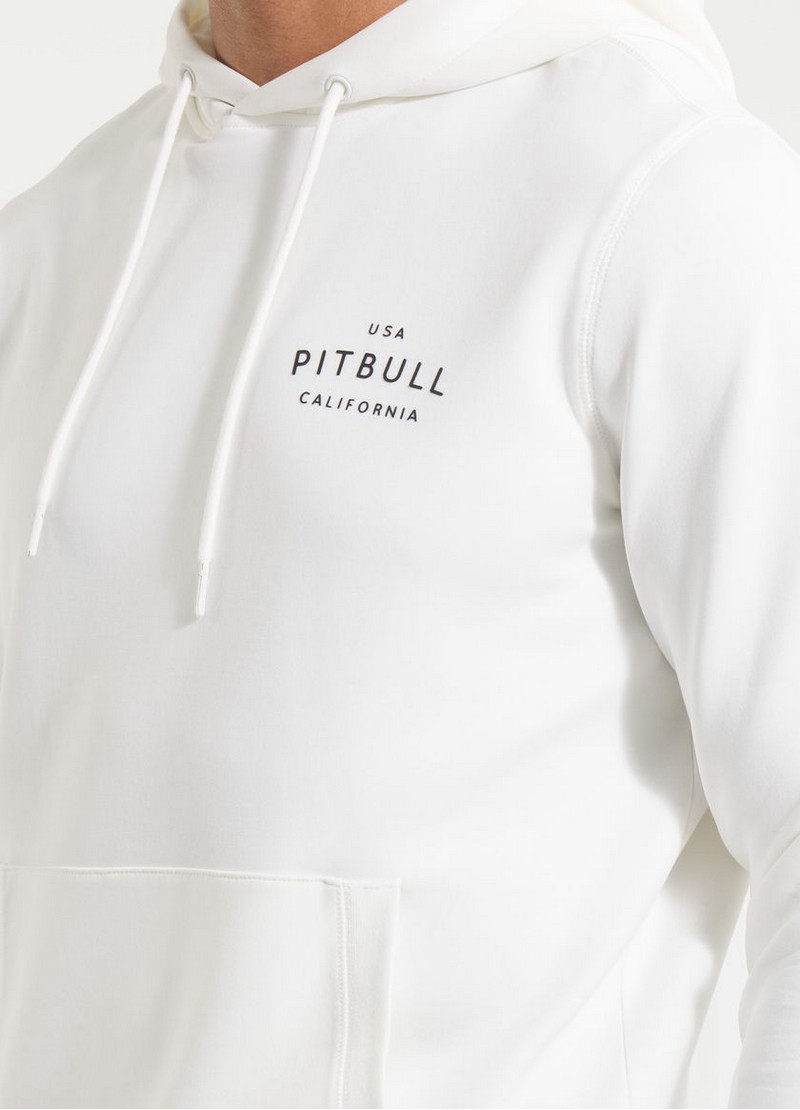 PIT BULL BLUZA Z KAPTUREM SAMPSON OFF WHITE