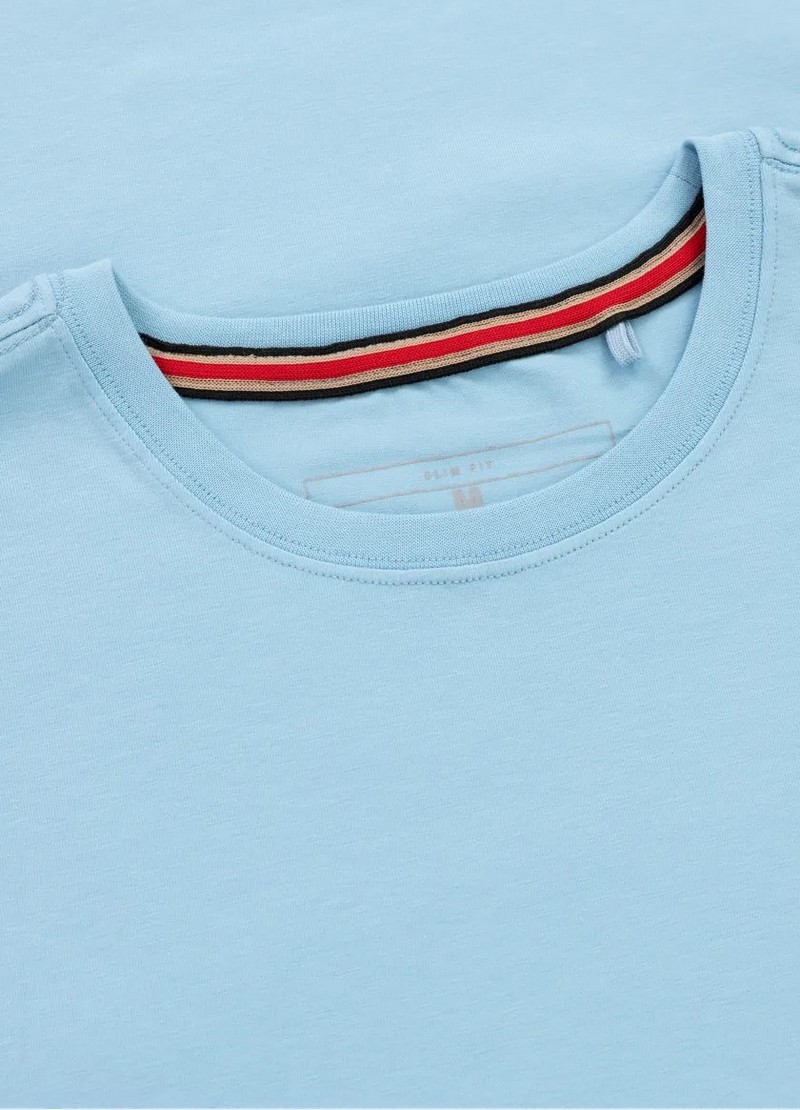 PIT BULL KOSZULKA MINIMAL LIGHT BLUE