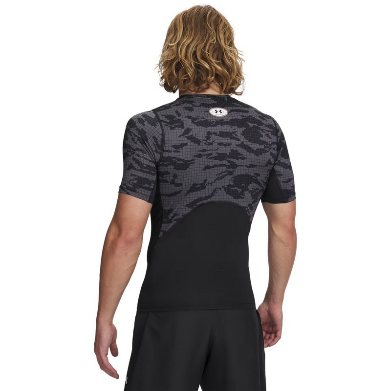 UNDER ARMOUR KOSZULKA HeatGear Compression Printed 001