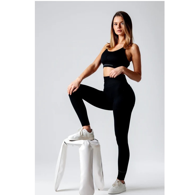MAKE US STRONG LEGGINSY GEORGIA PUSH UP PRO BLACK