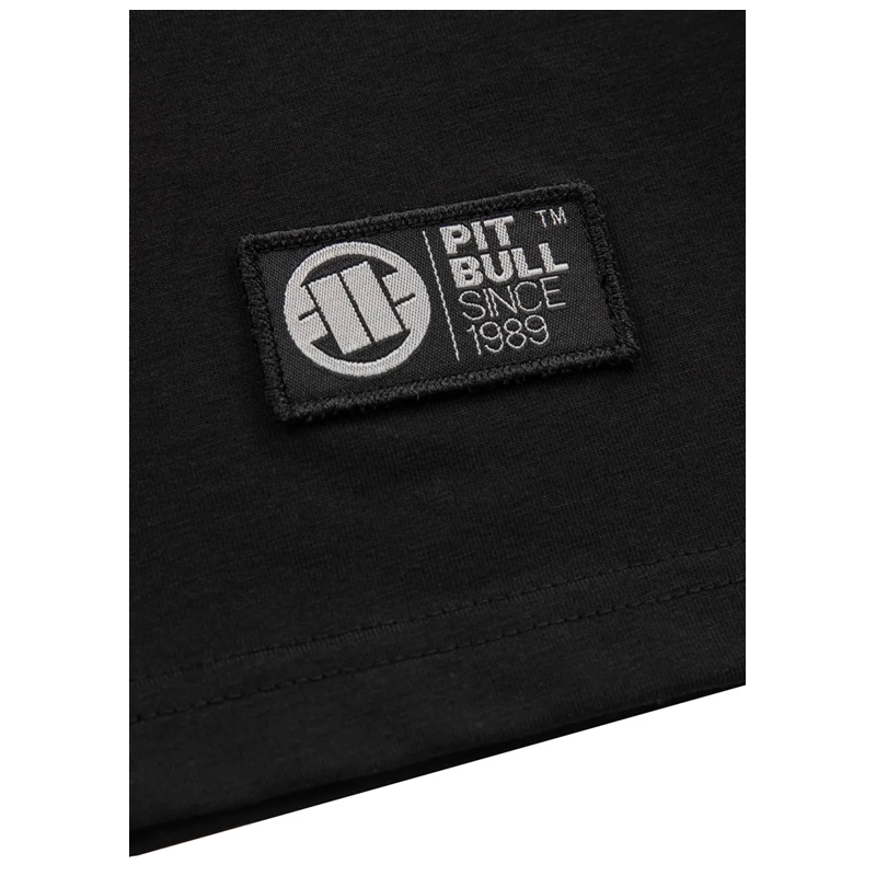 PIT BULL KOSZULKA NO LOGO SLIM FIT BLACK