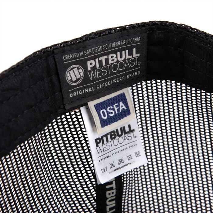 PIT BULL CZAPKA Z DASZKIEM DOGS ALL CAMO BLACK
