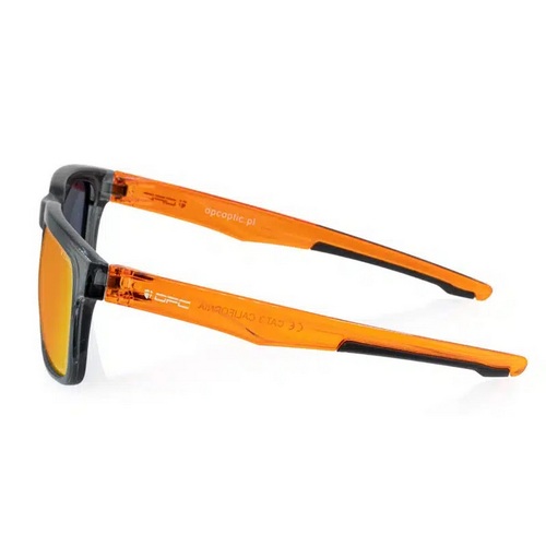 OPC OKULARY PRZECIWSŁONECZNE CALIFORNIA BLACK ORANGE REVO