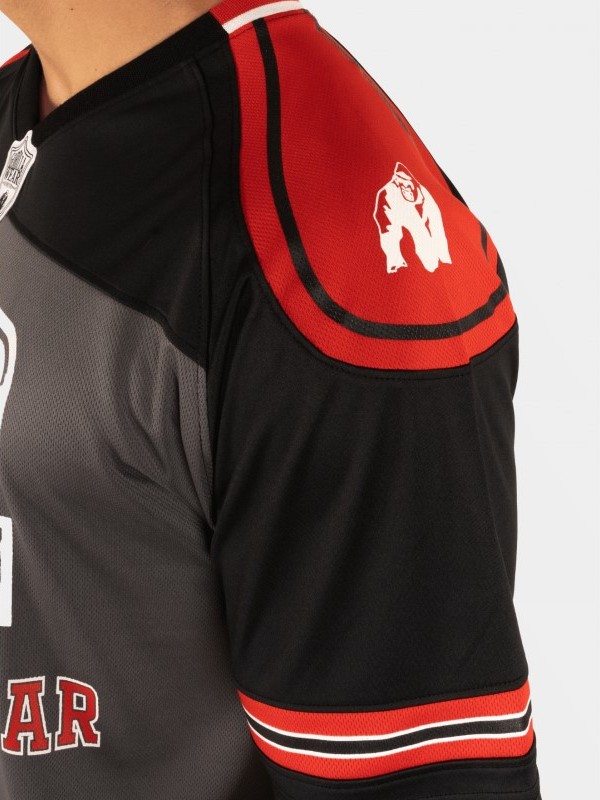 GORILLA WEAR KOSZULKA TYLER JERSEY RED