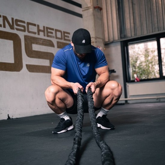 GORILLA WEAR CZAPKA Z DASZKIEM CODY SUEDE BLACK