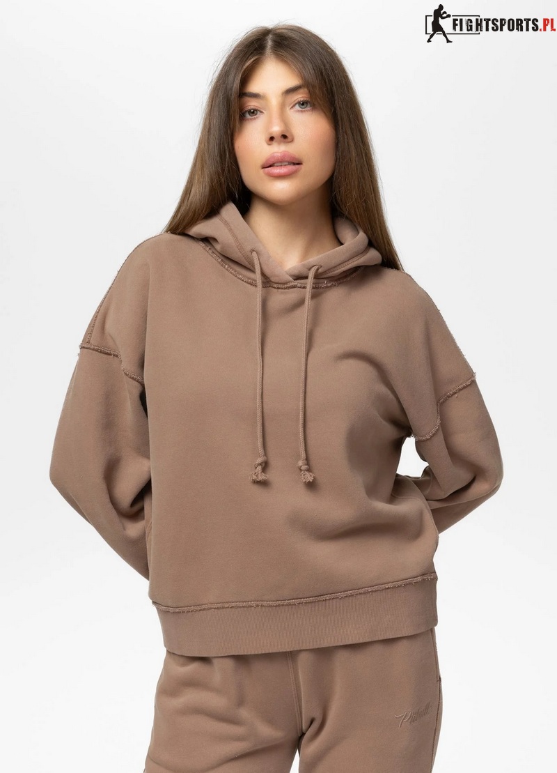 PIT BULL BLUZA WASHED LOVIA CHOCOLATE MOUSSE