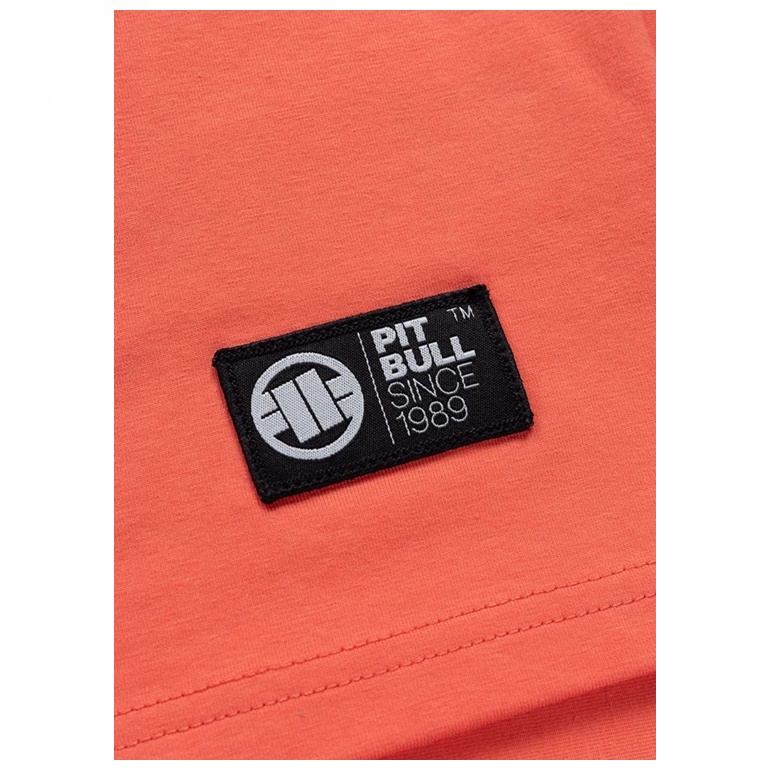 PIT BULL TANK TOP SLIM FIT PALMS SALMON