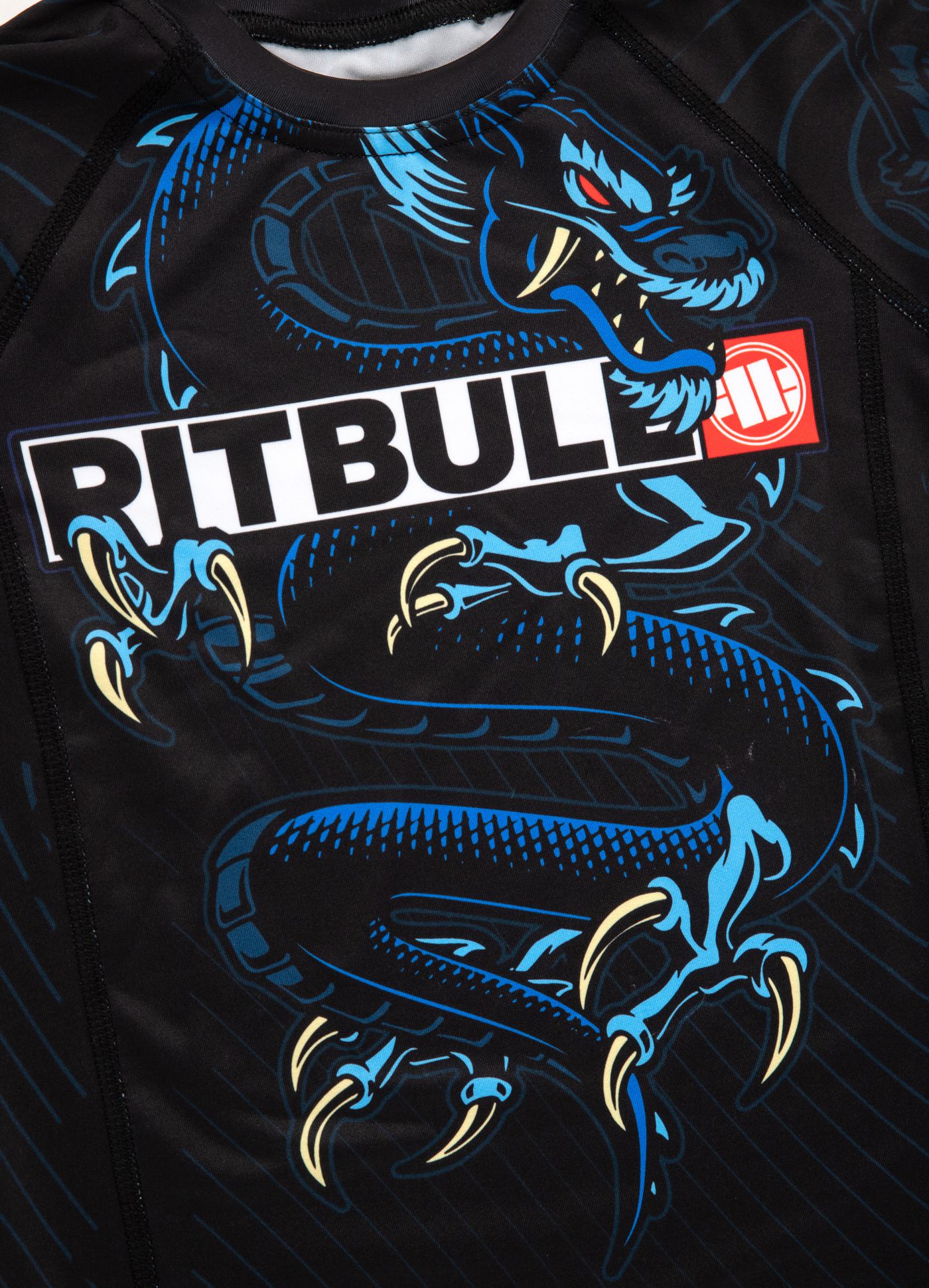 PIT BULL RASHGUARD KOSZULKA BLUE DRAGON