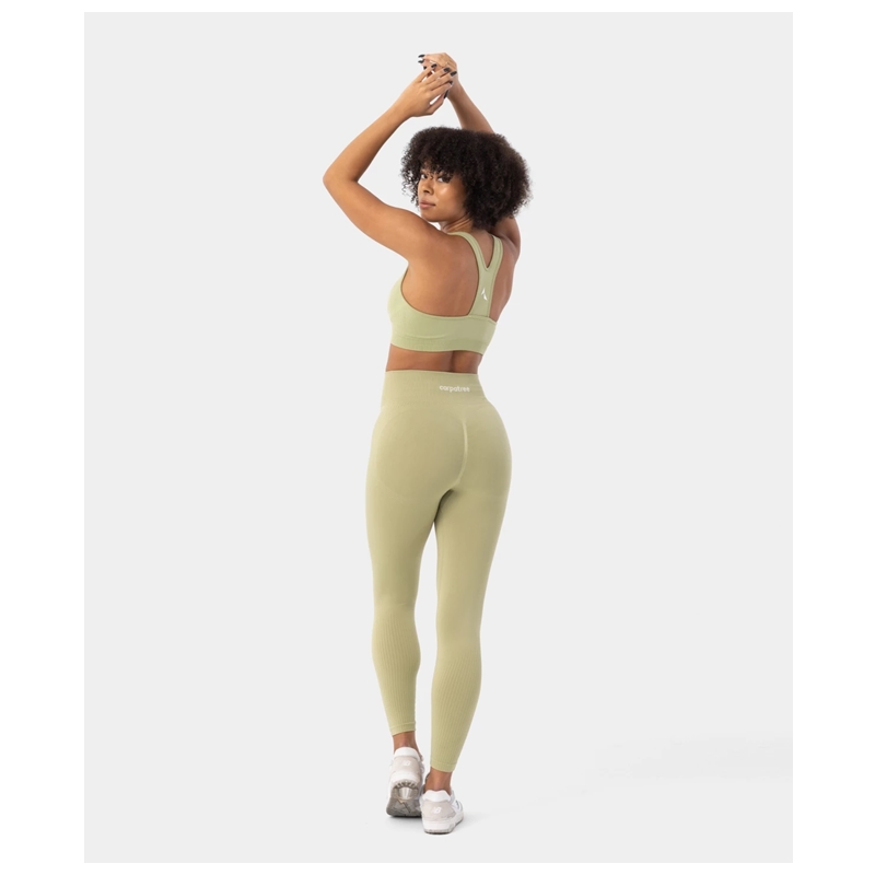 CARPATREE LEGGINSY BEZSZWOWE BLAZE MATCHA GREEN