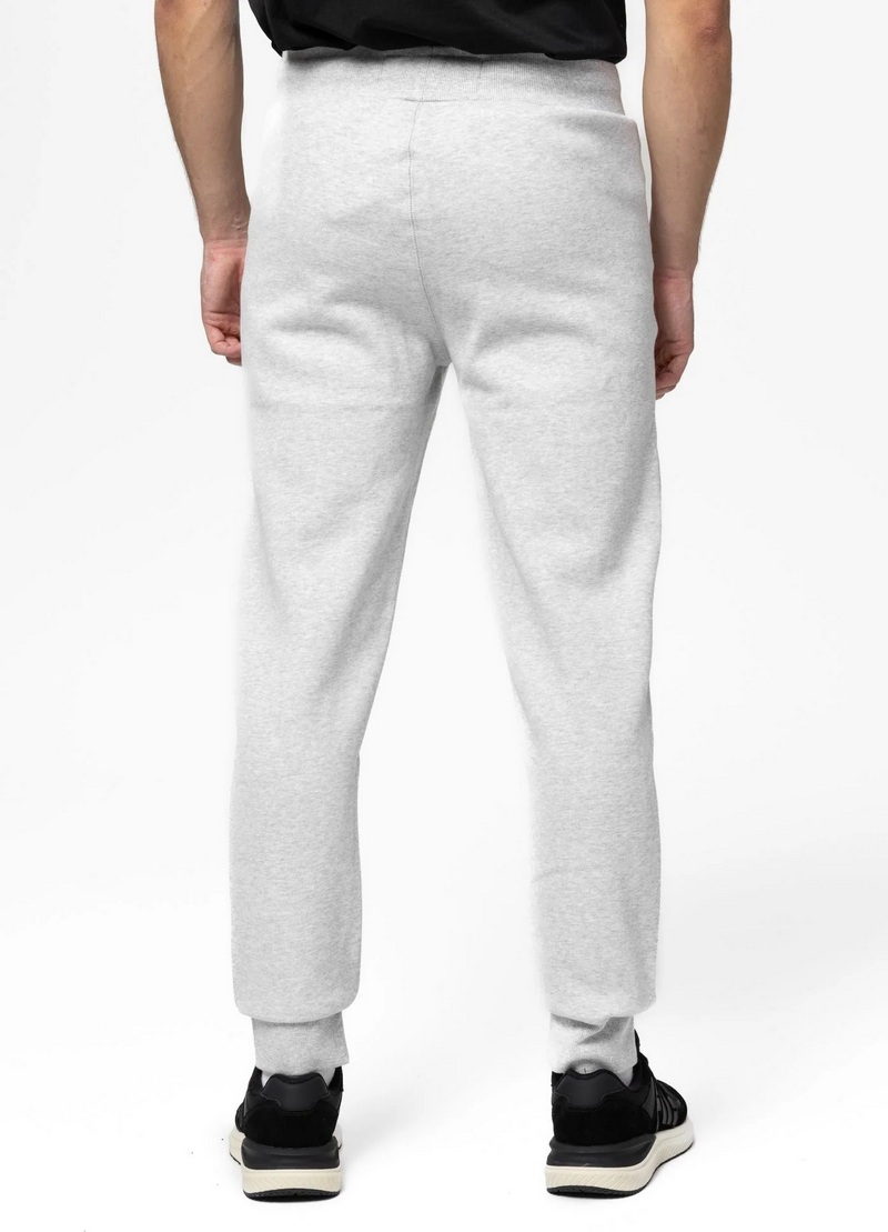 PIT BULL SPODNIE DRESOWE SMALL LOGO HD GREY MELENGE