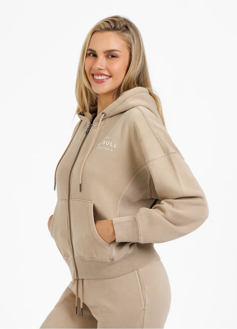 PIT BULL BLUZA MANZANITA ZIP SAND