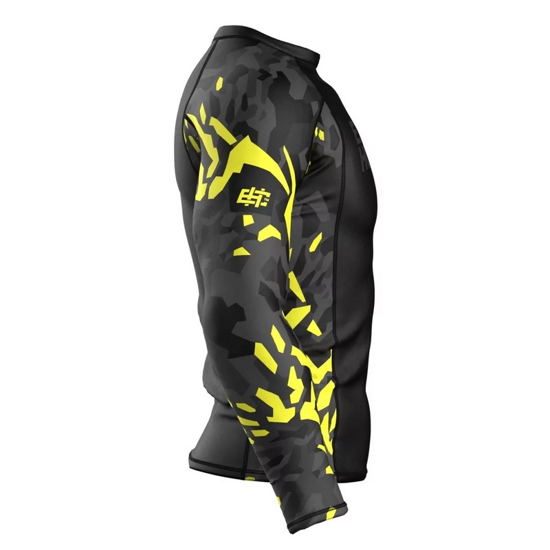 EXTREME HOBBY LONGSLEEVE RASHGUARD BLACK PANTHER