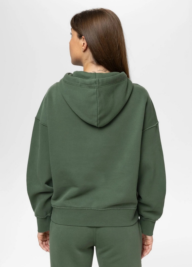 PIT BULL BLUZA WASHED LOVIA SAGE GREEN