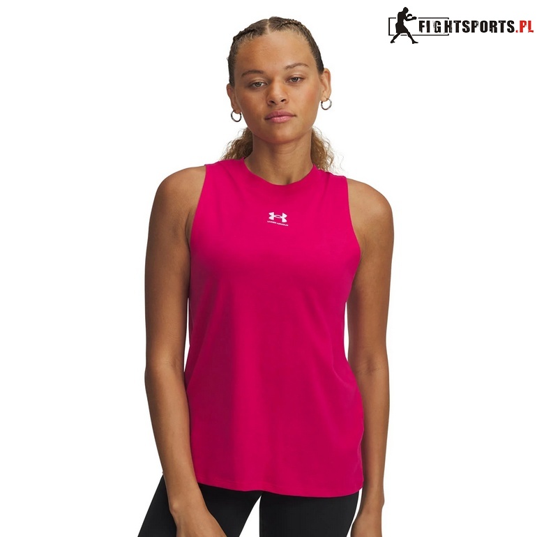 UNDER ARMOUR TANK TOP DAMSKI RIVAL MUSCLE 681