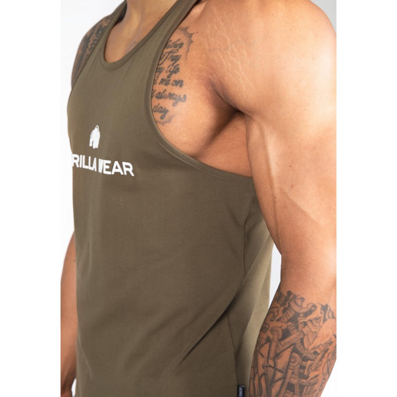 GORILLA WEAR TANK TOP CARTER GREEN