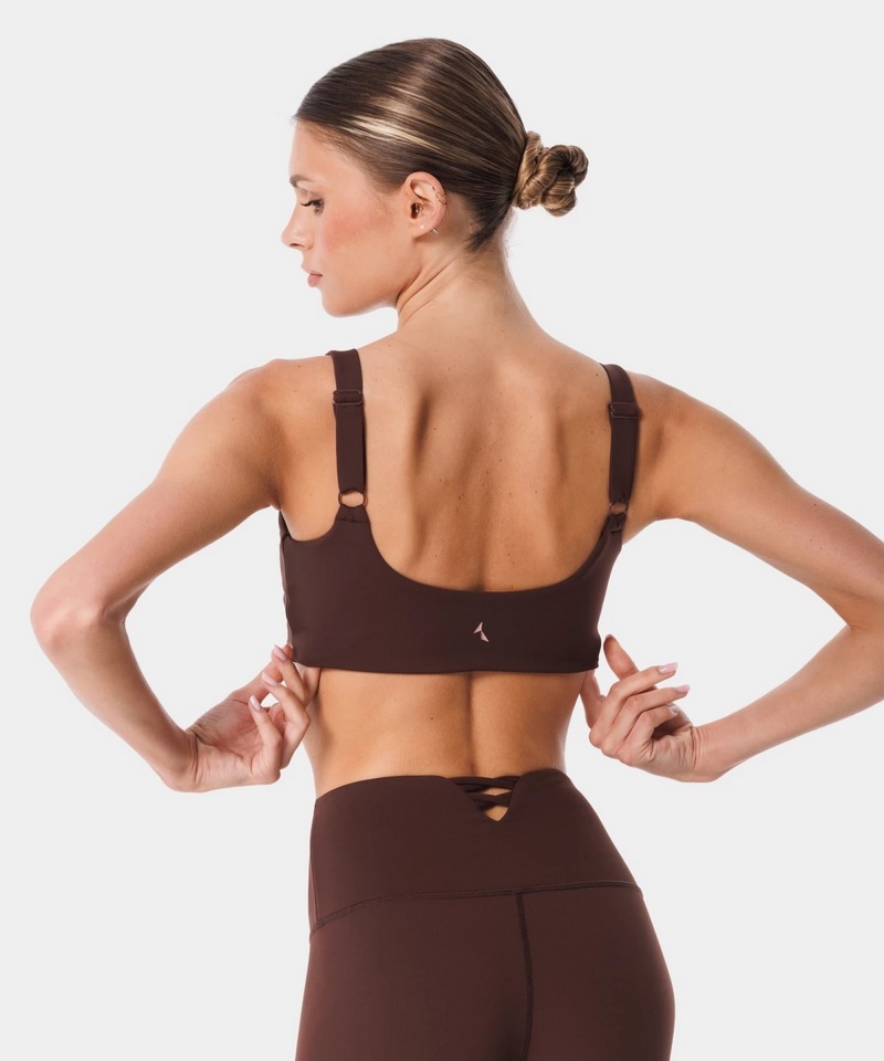 CARPATREE BIUSTONOSZ BALLETCORE CURVED BRA NUTRACKER BROWN