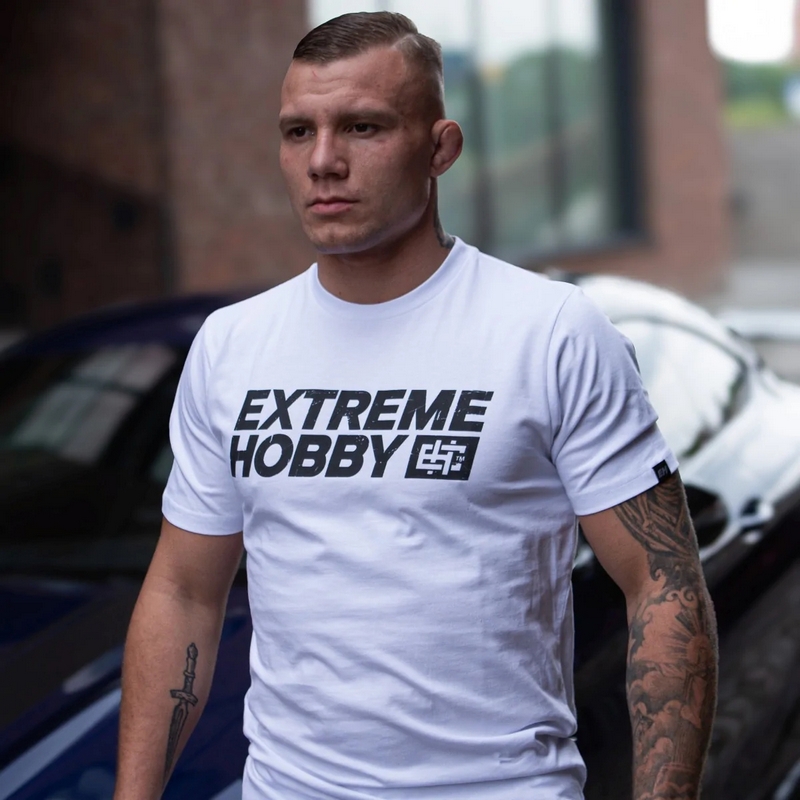 EXTREME HOBBY KOSZULKA BLOCK WHITE