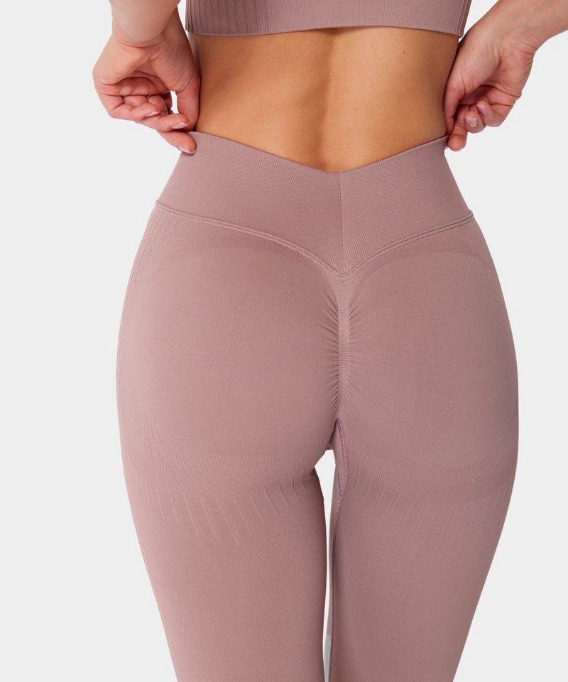 CARPATREE LEGGINSY BEZSZWOWE ELITE OPAL PINK