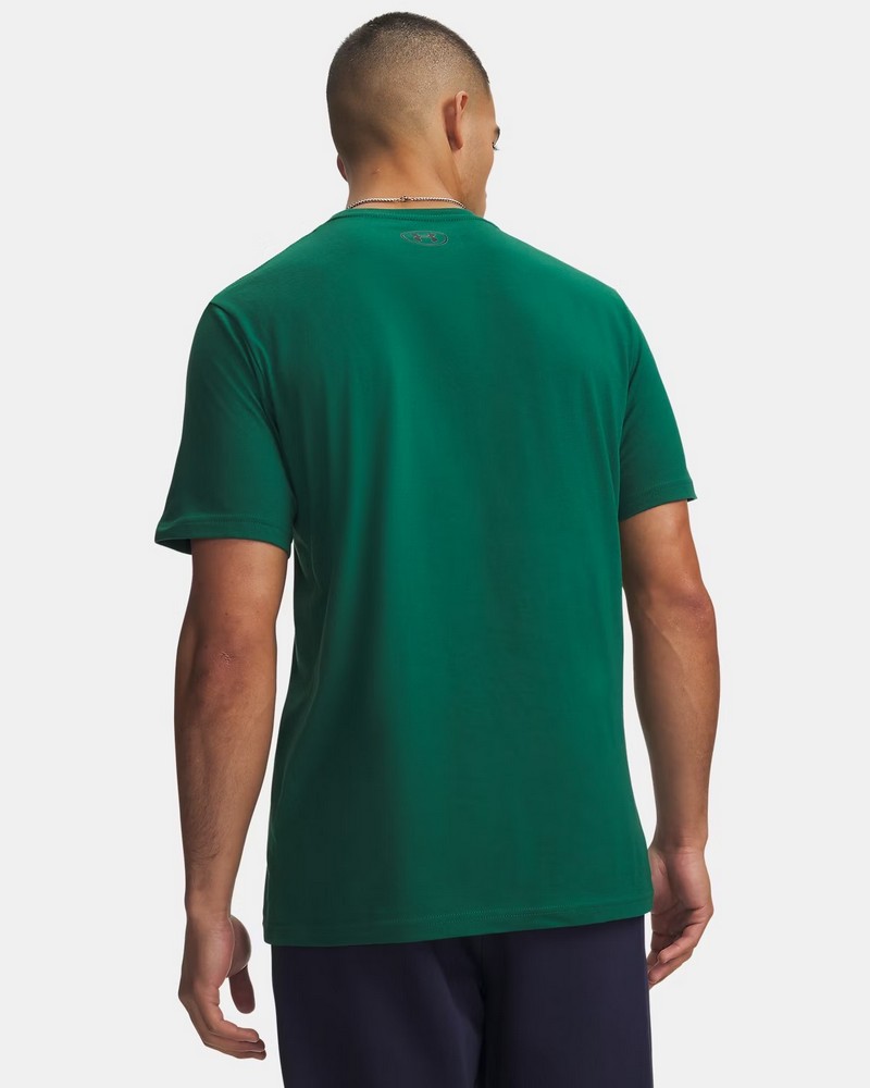 UNDER ARMOUR KOSZULKA LEFT CHEST BOX WORDMARK LOGO
