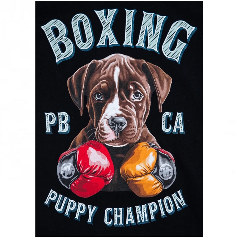 PIT BULL KOSZULKA DAMSKA LIL' CHAMP CZARNA