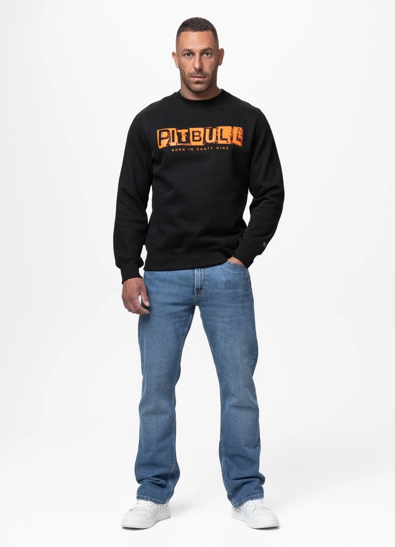 PIT BULL BLUZA CREWNECK BLACKY