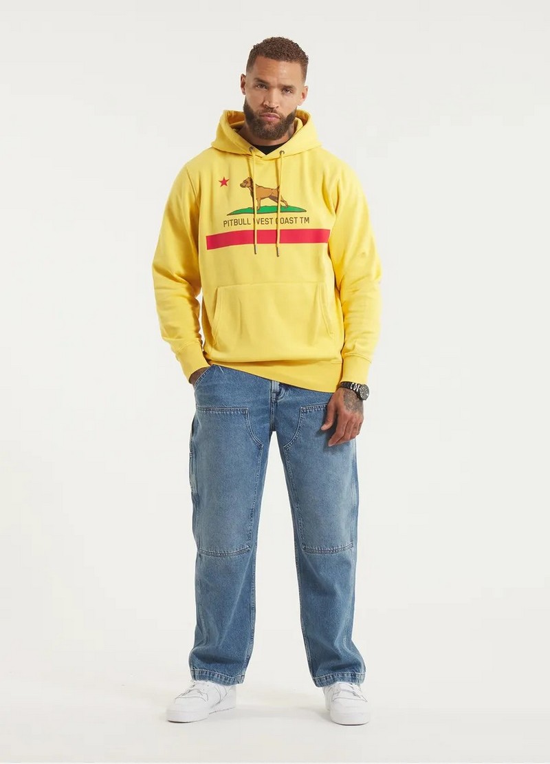 PIT BULL BLUZA Z KAPTUREM CALIFORNIA FLAG