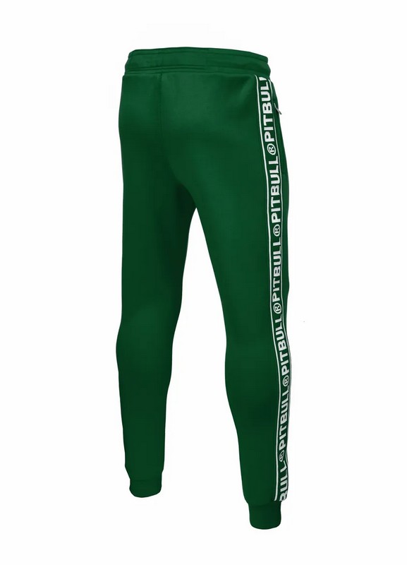 PIT BULL SPODNIE DRESOWE TAPE LOGO GREEN
