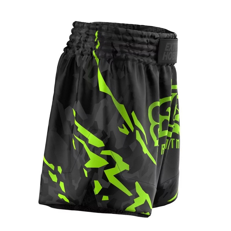 EXTREME HOBBY SZORTY MUAY THAI BLACK PANTHER